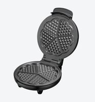 كولن صانعة وافل 1000 واط، قطر 19 سم، لون أسود