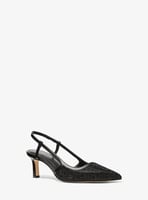 كعب مايكل كورس - Alora Embellished Slingback Pump
