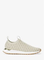 مايكل كورس - Bodie Metallic Logo Knit Slip-On Snea...