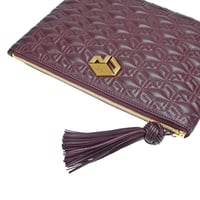 باوتش لاب نورا - PIUMA POUCH Monogram Burgundy