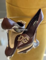 شوز دولتشي اند قبانا كعب طويل (٩سم)