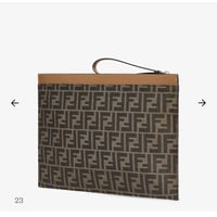 فندي Large flat wallet FF