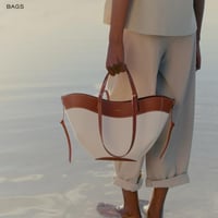 حقيبه بولين ميني Cyme EDITION COGNAC CANVAS