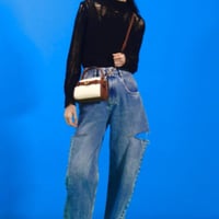 تشارلز اند كيت - Aubrielle Canvas Two-Tone Top Han...