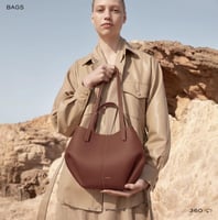 حقيبه بولين ميني Cyme EDITION TEXTURED COGNAC