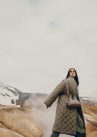 حقيبه بولين Numéro Neuf Mini EDITION TEXTURED TAUP...