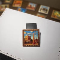 مغناطيس شقراء