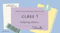 Helping others - محادثة انجليزي
