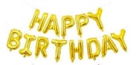 بالون حروف ( HAPPY BIRTHDAY )