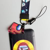 حامل بطاقة أمونقس ID Holder\Badge Among us