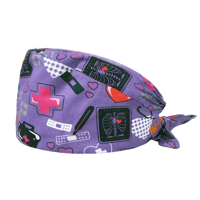باندانا جراحية بنفسجي كاب Surgical Cap