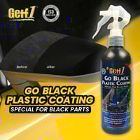 ملمع القطع البلاستيكية Go black Plastic coating