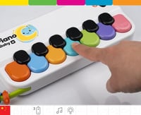 بيانو موسيقي تعليمي للأطفال .. 12 حبة ..