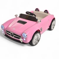 سيارة اطفال مرسيدس كلاسيك مع لوحة ورخصة مجانا ..!