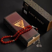 سبحة فاخرة (الحجر الأحمر)