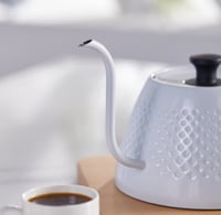 إبريق تقطير للقهوة المختصة - لون أبيض