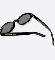 نظارة ديور DiorPacific R1I Black Oval Sunglasses