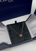 سلسال شوميه دائري صغير أحمر