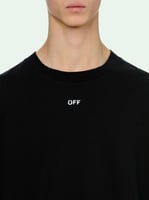 تيشيرت اوف وايت اسود