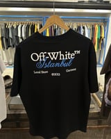 تيشيرت اوف وايت اسود