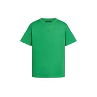 تيشيرت لويس فيتون اخضر LV logo embossed T-shirt