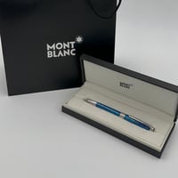 قلم مون بلان لون ازرق