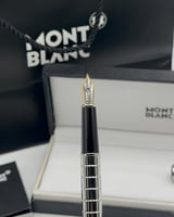 قلم مون بلان Montblanc Meisterstuck Solitaire Plat...