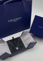 سلسال شوميه دائري صغير سماوي