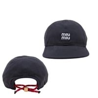 كاب ميو ميو Miu Miu denim baseball cap