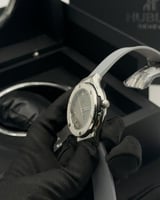 ساعة هوبلت رمادي