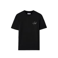 تيشيرت اوف وايت اسود بنجوم