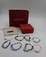 سوارة فالنتينو خيط فضي - بدون ملحقات -