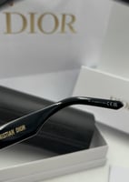 نظارة ديور وأسود مربعة