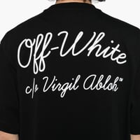 تيشيرت اوف وايت Black Script T-Shirt