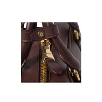 شنطة ميو ميو MIU Arcadie Leather Crossbody Hobo Ha...