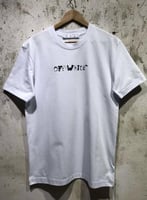 تيشيرت اوف وايت ابيض