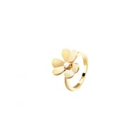 خاتم فان كليف لون ذهبي