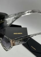 نظارة دولتشي اند قابانا شفافه