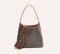 شنطة جويارد لون بني حجم كبير