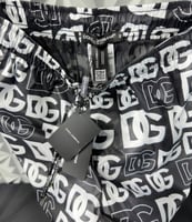 شورت D&G اسود وأبيض