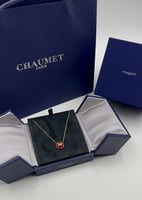 سلسال شوميه دائري صغير أحمر