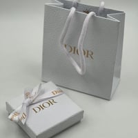 سوارة ديور كلاسك CD فضي