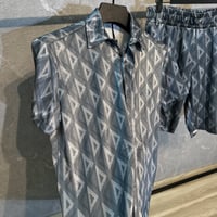 طقم صيفي ديور رمادي