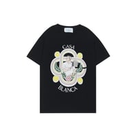 تيشيرت كازا بلانكا اسود