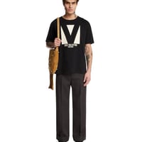 تيشيرت فالنتينو اسود VALENTINO GARAVANI