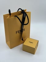 حلق فندي ذهبي