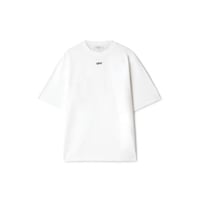 تيشيرت اوف وايت ابيض بشعار مطرز