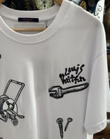 تيشيرت لويس فيتون ابيض