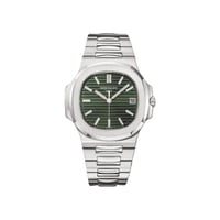 ساعة patek philippe بداخله خضراء