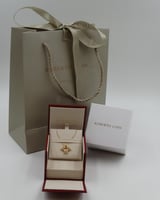 سلسال روبرتو كوين ذهبي سادة صغير